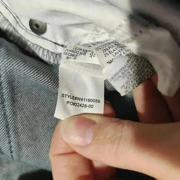 Prana Jeans Pants Size 2 / 26 Blue Skinny Carlotta Crop Side Detail - Picture 8 of 9